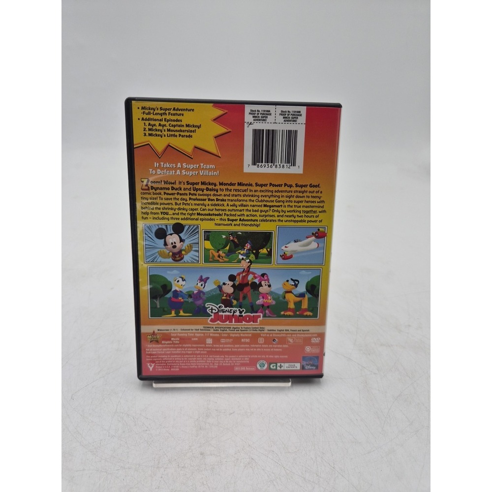Mickey Mouse Clubhouse: Super Adventure DVD - Picture 7 of 7
